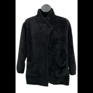 Colleen Lopez "CL Soft" Teddy Coat Black - Regular